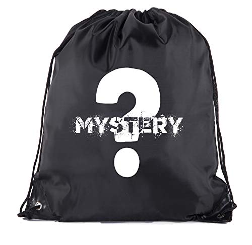 Mato & Hash Mystery Gift Bags, Blind Bag Party Favors, Surprise Drawstring Goody Bags - Black CA2500Mystery S5
