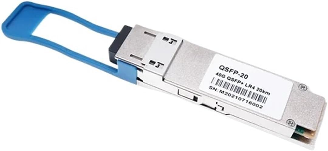 40Gbps 1310nm 20km LC Single Mode Fiber Optical SFP Module QSFP-40GE-LR4 Compatible Switch Optic Module Transceiver(1pcs)