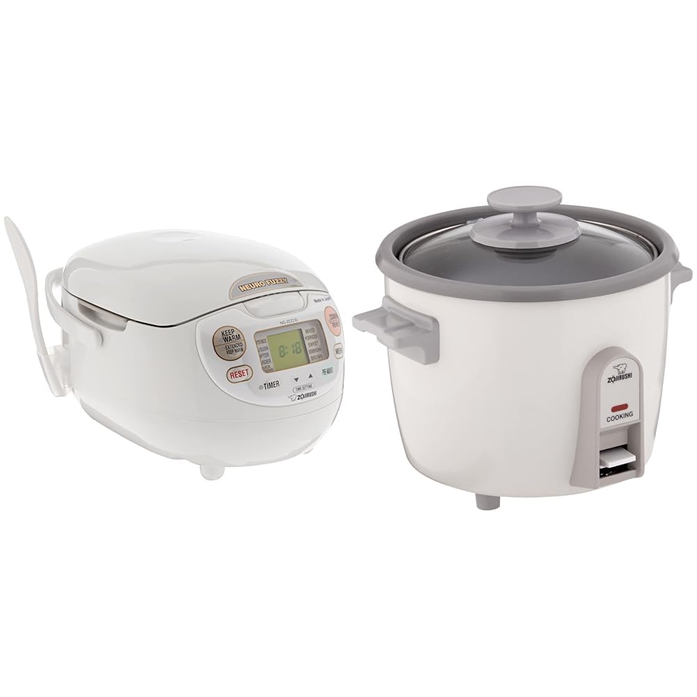炊飯器 5.5合　Zojirushi Rice Cooker NS-ZCC10 ZOJIRUSHI NS-ZCC10 5.5-cup Neuro Fuzzy Rice Cooker Warmer
