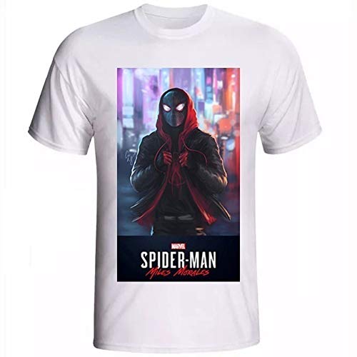 Camiseta camisa Homem Aranha Miles Morales 4 (GG)