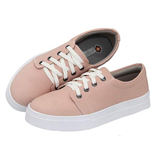 Tênis Sapatenis Casual Feminino Rosa Selten 36, Rosa