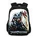 LIUHUIJUN Digitaldruck Cartoon Tasche Grundschüler Student Bag Männer Und Kinderbücher Transformatoren Nanguang Rücken Zurück Umhängetasche Zone 40/28 / 17cm B