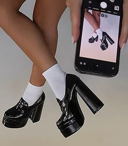 Liliana Footwear Women's Double Platform Loafer, ARI-123