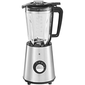 WMF Kult X blender glazen container 1,5 l, Ice-Crush, 20.000 omw/min, mixer smoothie maker glas, blender, keukenmixer, melkkshaker elektrisch