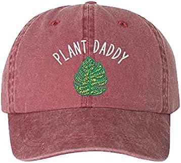 Plant Daddy Washed Embroidered Baseball Hat