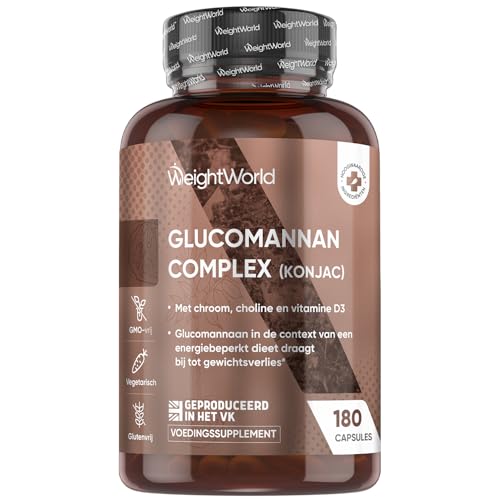 WeightWorld Glucomannan Konjac Complex capsules - 3000 mg
