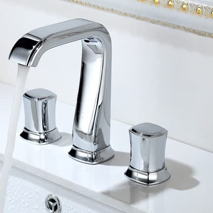 Mitigeur d'évier répandu JCAKES à double commande eau chaude froide