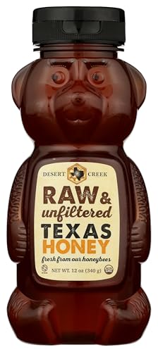 Miel cruda y sin filtrar Desert Creek 12 oz miniatura 1