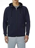 32 DEGREES Men's Hoodie Sweatshirt Full Zip Tech Fleece Track Jacket (XL, Navy)