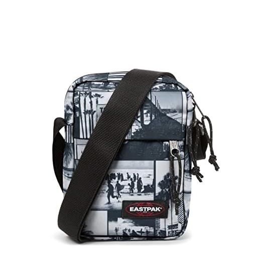 Eastpak The One Bolso bandolera, 21 cm, 2.5 L, Negro (Pix BW)
