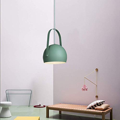 Candelabro verde de diseño creativo nórdico con iluminación LED selecta 5