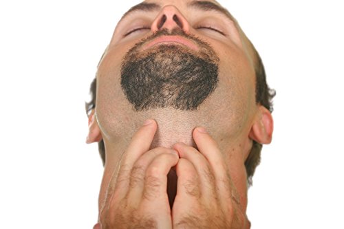 RevoGoatee Goatee Shaving Template - Shaping & Edge-up Tool for Goatee Trimming, Lineup - Grooming Kit for Men - One Size Fits All - Self Cut Guide - Use w/Beard Trimmer or Clipper - Barber Supplies