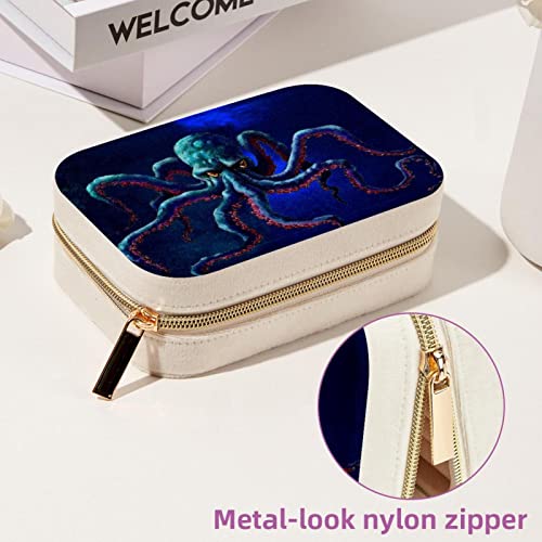 Boîte bijoux velours Octopus zippée anti-rayure et nomade - 7