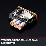 WORX Akumulator Powershare Pro Plus 20V 4Ah WA3646, akumulator o długim cyklu, z technologią o wysokiej wydajności, wbudowanym wskaźnikiem, kompaktowy i lekki, kompatybilny ze wszystkimi narzędziami