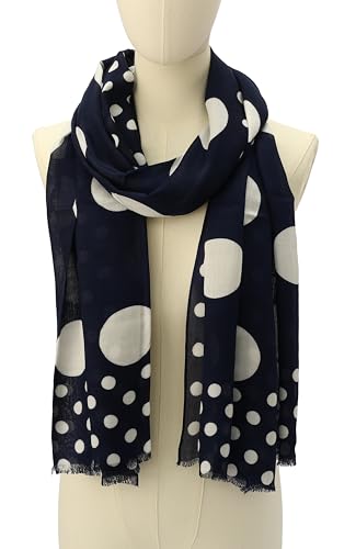 kate spade new york Women's Breezy Dot Viscose Oblong Scarf, Stylish & Lightweight Fashion Accessory3