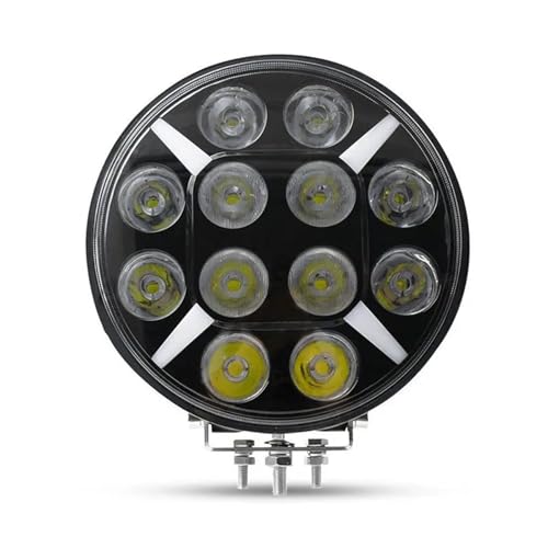 Phare de travail rond à LED 9 pouces haut de gamme à clignotant intégré pour camion