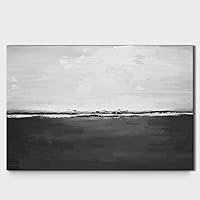 Canvas Wall Art Abstract Seascape Painting Canvas Prints Home Artwork Decoration for Living Room,Bedroom - 12x18 inches