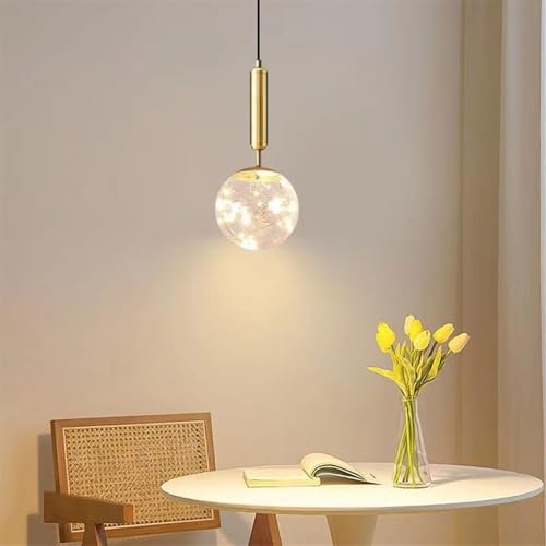 Lustre pour îlot de cuisine avec intensité variable et suspension LED 8W