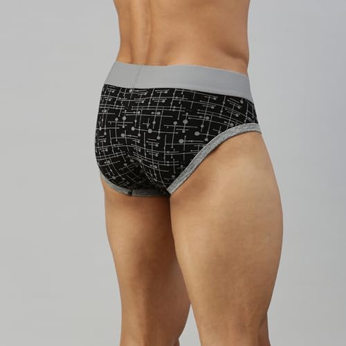 Image of Zoiro Men's Brief | Soft Band | Soft No-Marks Elastic | Breathable Innerwear | Pack of 1 | Color May Vary