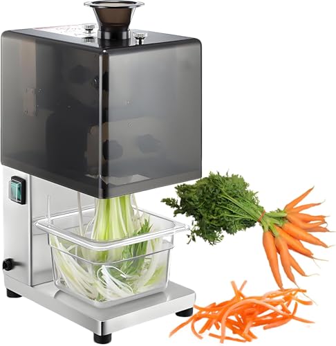 Cortador De Cebolletas Automático De 200 W, Trituradora Eléctrica, Entrada De Alimentación De 3,5 Cm, ​​Trabajo Continuo Durante 3 Horas, 50 Kg/H, Limpieza Rápida, Para Cocina Diaria Hogar Restaurante