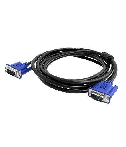 PremiumAV 15 Pin Male-to-Male 18m Cable (Black)