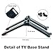 New 50C350LU 55C350LU TV Base Stand Legs Replaced fit for Toshiba 4K Smart TV 50C350LU 55C350LU