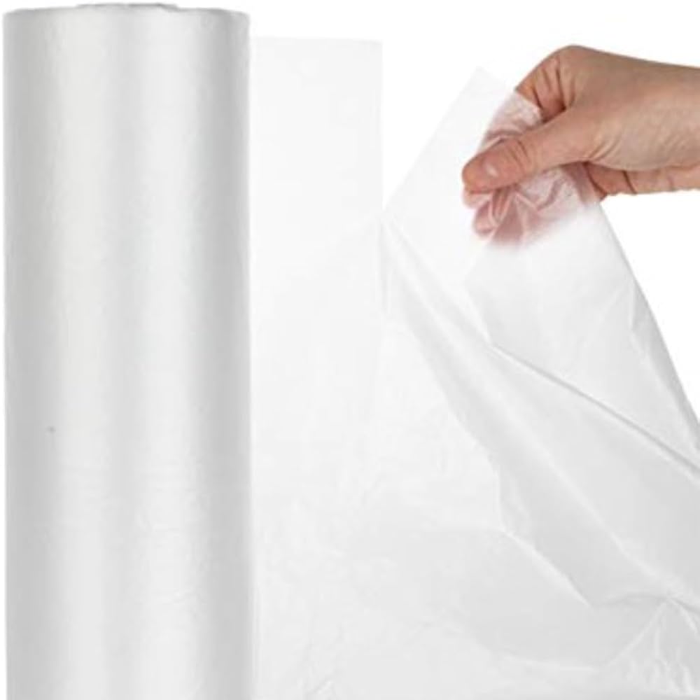 Sacchetti Plastica Alimentari Borse In Plastica Trasparente HD Per Frutta, Verdura E Carne – Perfette Per Banconi Macelleria, Rotolo Pratico Buste Banco Alimentare - Foto 5