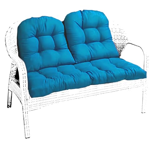 3. Versatile ed economico: i nostri cuscini possono essere utilizzati come cuscini di ricambio per il tuo divano in vimini, la tua panca o i tuoi sedili profondi. Sono adatti per uso interno ed esterno e sono disponibili in una confezione conveniente da 3 pezzi, tra cui un cuscino loveseat (48 x 110 x 7,6 cm) e due cuscini per seduta (48 x 48 x 7,6 cm). (Sedia non inclusa)