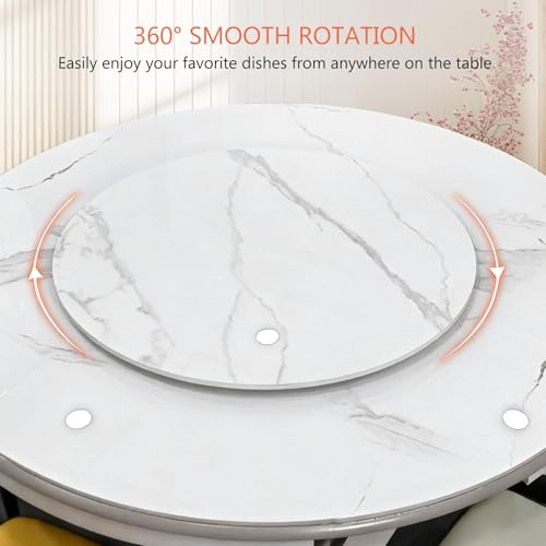 Table tournante pour table de cuisine : organisateur rotatif - 4