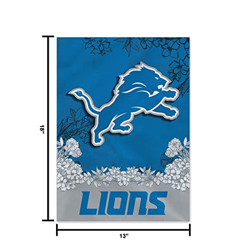 Image of Rico Industries NFL Standard /Primary 13 inch x 18 inch Double Sided Garden Flag - Great Gift for Men, Women, & Fans