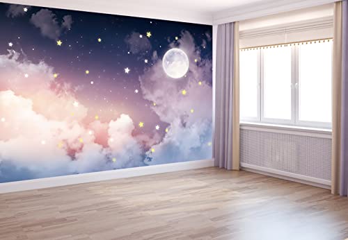Vlies Fototapete Galaxie 300x210 Cm - 3D Universum Wandtapete Für Wohnzimmer & Schlafzimmer