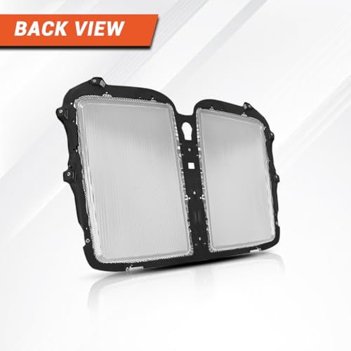 Image of Grille Insert for Kenworth T680 2015-2022 [w /Screen Bracket] Iron Net OE Replacement Kenworth T680 Front Grill