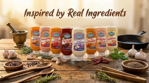 American Harvest Chilli Mayonnaise Top Down Squeezy Bottle, 315ml