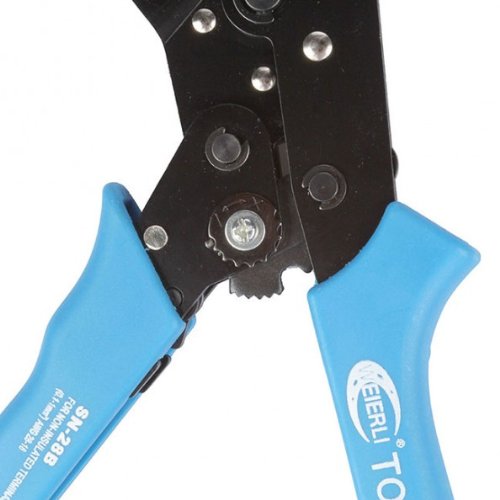 image for SainSmart Pin Compression Ratcheting Modular Insulated Terminal Crimpe
