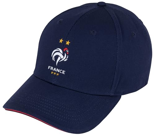 FFF Casquette Collection Officielle Equipe de France de Football - Taille réglable Adulte Homme