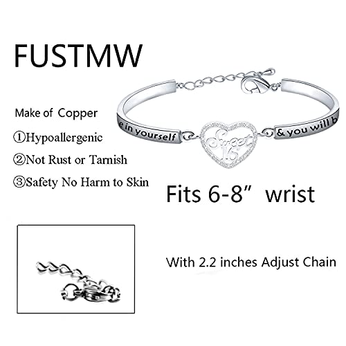 FUSTMW Happy 16th Birthday Gifts Sweet 16 Bracelet Sixteen Birthday Sweet 16 Jewelry Gifts Daughter Bracelet2