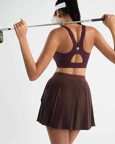 Image of RUNNING GIRL High Impact Sports Bras for Women, High Support Running Adjustable Workout Sports Bras with Sewn in Pads