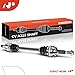 A-Premium CV Axle Shaft Assembly Compatible with Lexus IS250 2006-2013, IS350 2011-2012, V6 2.5L 3.5L, Rear Left Driver Side, Replace# 4234022180, 4234022181