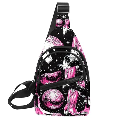 Bolsos cruzados de estilo vaquero para tus viajes casuales y paseos diarios con correa ajustable