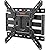 ELIVED Ultra Slim TV Wall Mount for Most 26-60 Inch tvs, Low Profile TV Mount, Full Moiton Wall Mount Bracket Swivel and Tilt, Max VESA 400x400mm, Holds up to 88 lbs. Fits 16" Wood Studs YD3033