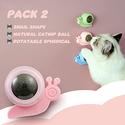 3Pack Catnip Squash Edible Cat Toys Cat Lick Ball Teeth Cleaning