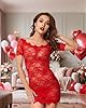 LINGERLOVE Plus Size Women's Sexy Babydoll Dress L... #2