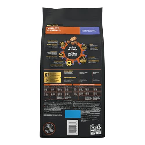 Purina Pro Plan Complete Essentials Dry Dog Food, Shredded Blend Lamb & Rice - 2.72 kg Bag - Image 3
