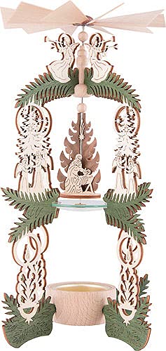 Kreißl 1-stöckige Pyramide Christi Geburt - 26 cm