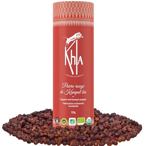 Khla Pimienta Roja de Kampot 120g Orgánica