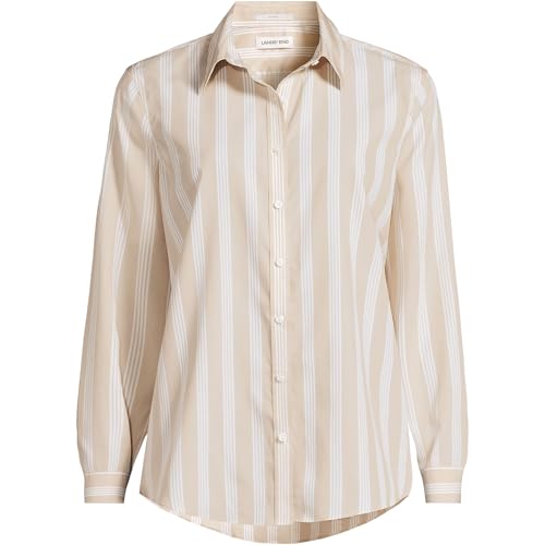 Image of Lands' End Women's Pinwale Cord Long Sleeve Shirt
