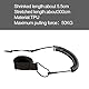 Helweet Surfboard Leash, Standup Paddle Leash, Surf Leash String, Surf Sup Board Leine, Paddle Board Fußseil, Wasserski Fußseil, Sicherheit Fußschlaufe, Surf Sicherheitsfuß Seil (55 x 3000mm)
