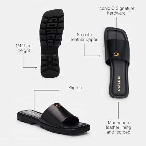 COACH Women's Florence Sandal Flat3