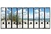 codiarts. Set 9 Stück breite Ordner-Etiketten - Düne Strand und Meer - selbstklebend (Ordnerrücken Aufkleber Sticker)