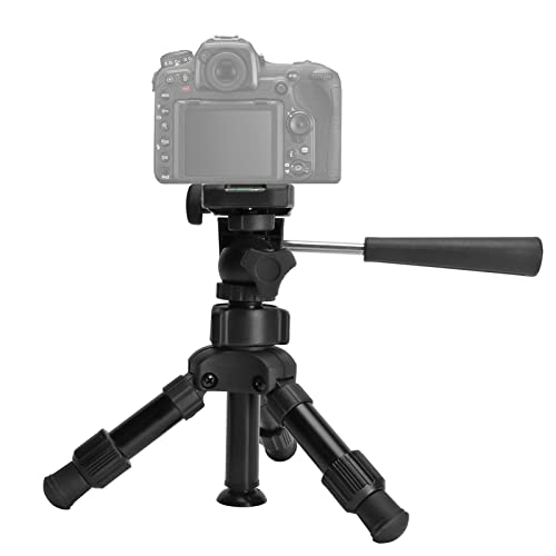 Treppiede per Telefono per Fotocamera Portatile Leggero con Borsa da Viaggio per Esterni con Testa a Sfera per Riprese Panoramiche a 360 Gradi